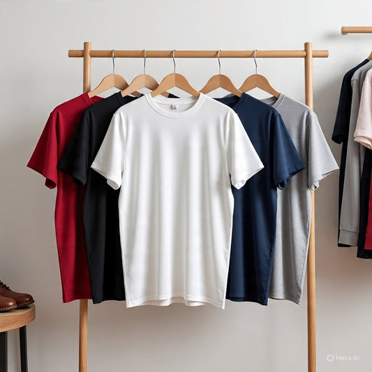 Combo of 5 Pure Cotton T-Shirts – Just ₹1199