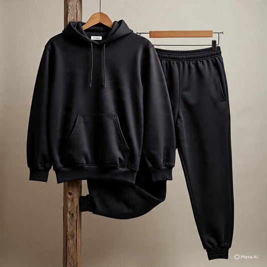 Stay Warm in Style – Hoodie & Lower Winter Combo (M to XXL)